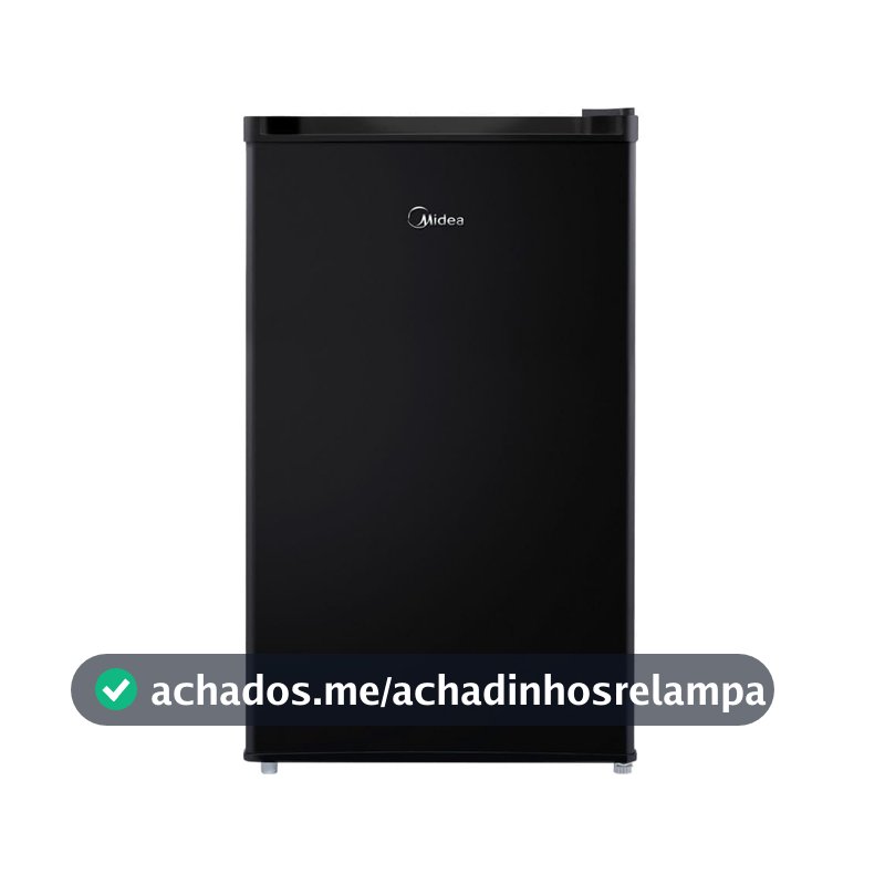 Frigobar 124 Litros Black Edition Inverter Bivolt Midea