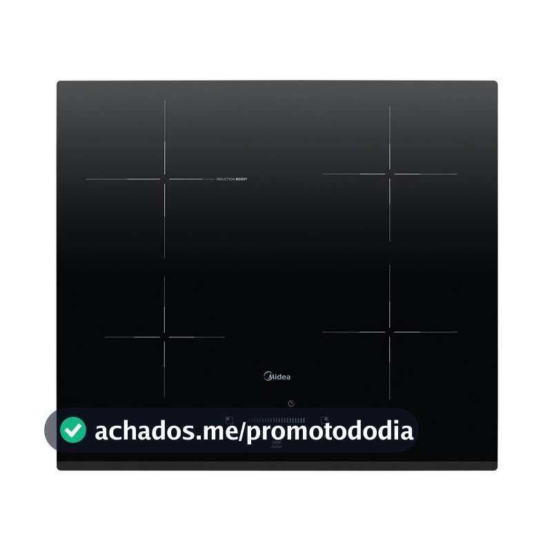 Cooktop 4 Bocas De Indução Midea Built In Even Pro