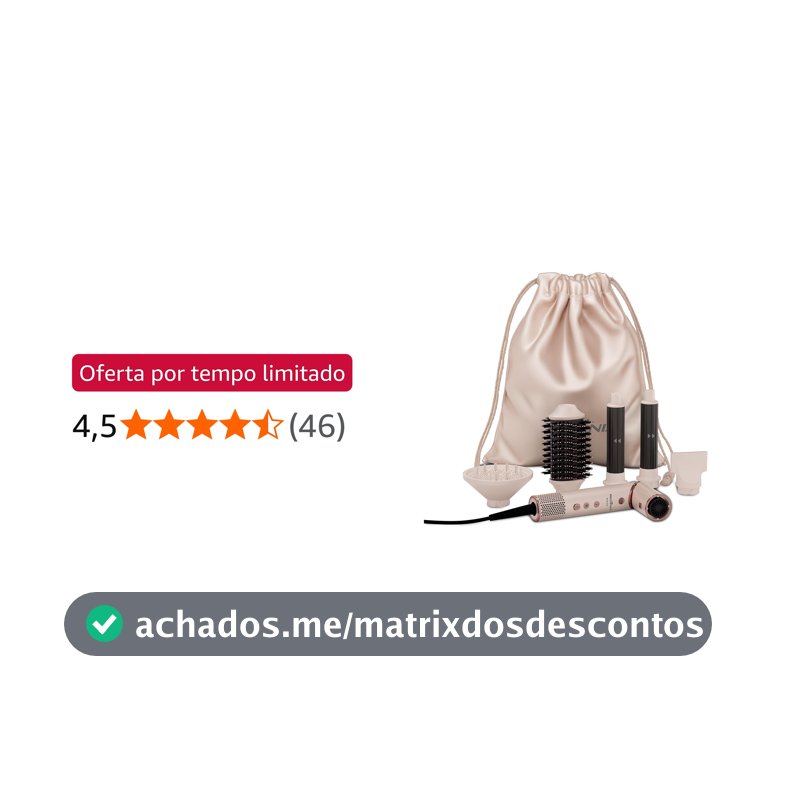 Britânia Secador de Cabelo Motor BLDC 1450W BSD15A 127V Metal e plástico Rosa com rosê