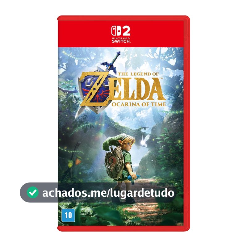 The Legend of Zelda: Ocarina of Time – Nintendo Switch 2 (Capa Padrão)