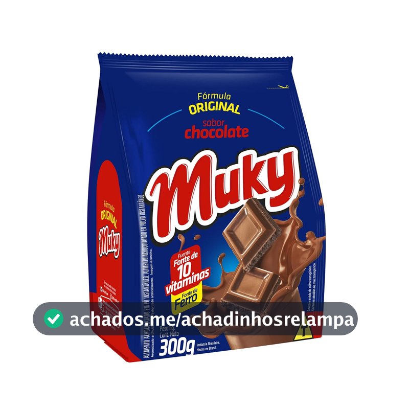 Muky – Achocolatado em Pó Sabor Chocolate 300g