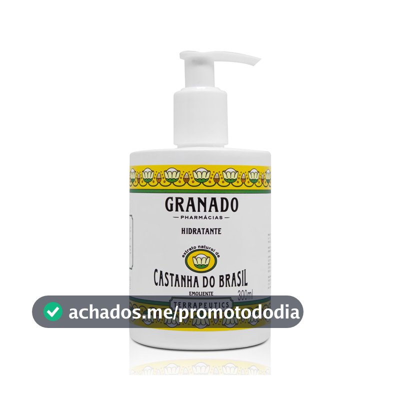 Granado Hidratante Corporal Terrapeutics, Castanha Do Brasil, 300ml