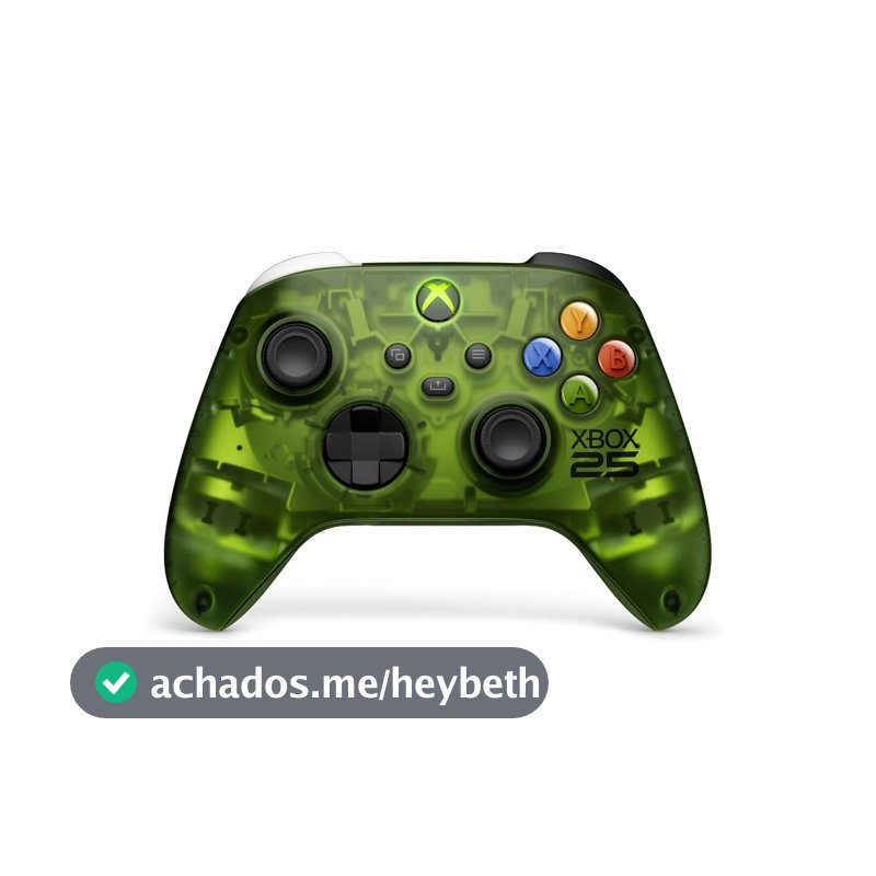 Controle sem fio XBOX - X25 Edição Especial de 25 anos - XBOX Series X/S, XBOX One, PCs, TVs, mobile