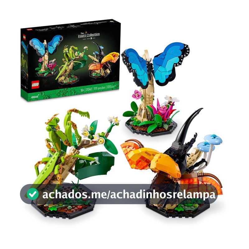 LEGO Set LEGO Ideas 21342 A Coleção de Insetos 1111 peças