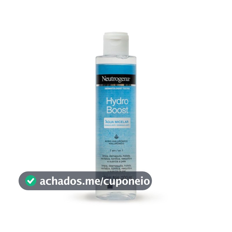Água Micelar Demaquilante 7 em 1 Neutrogena Hydro Boost, 200ml