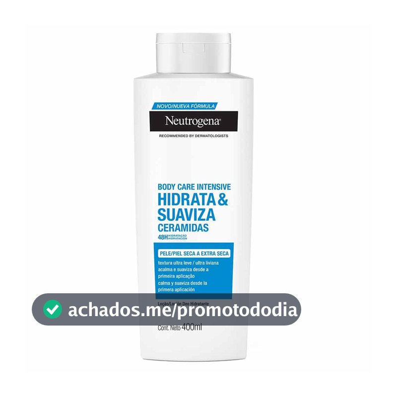 Hidratante Corporal Neutrogena Body Care Intensive Hidrata & Suaviza, 400ml