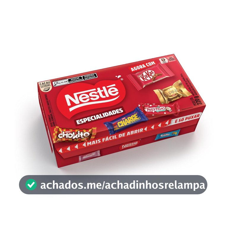 Bombom NESTLÉ Especialidades Caixa 220g
