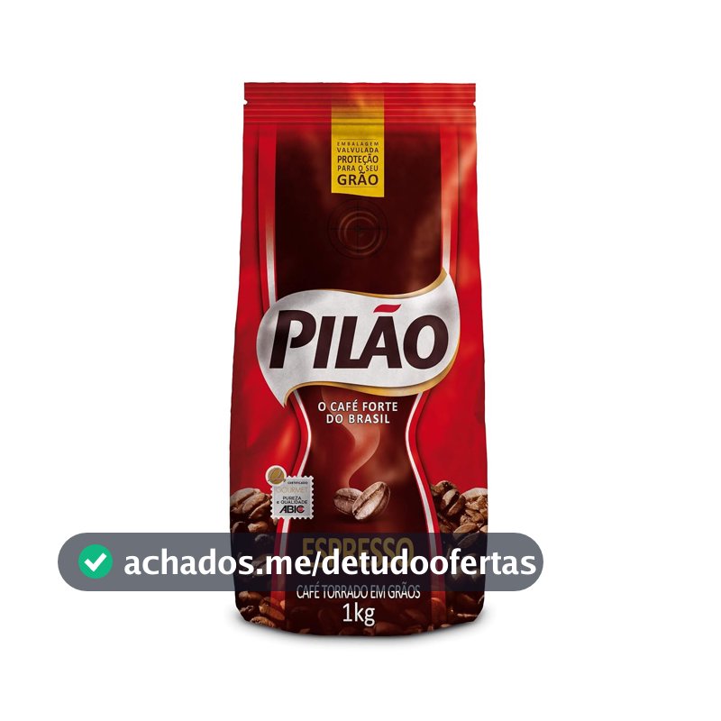 Café Pilão Grãos Espresso Pouch 1kg
