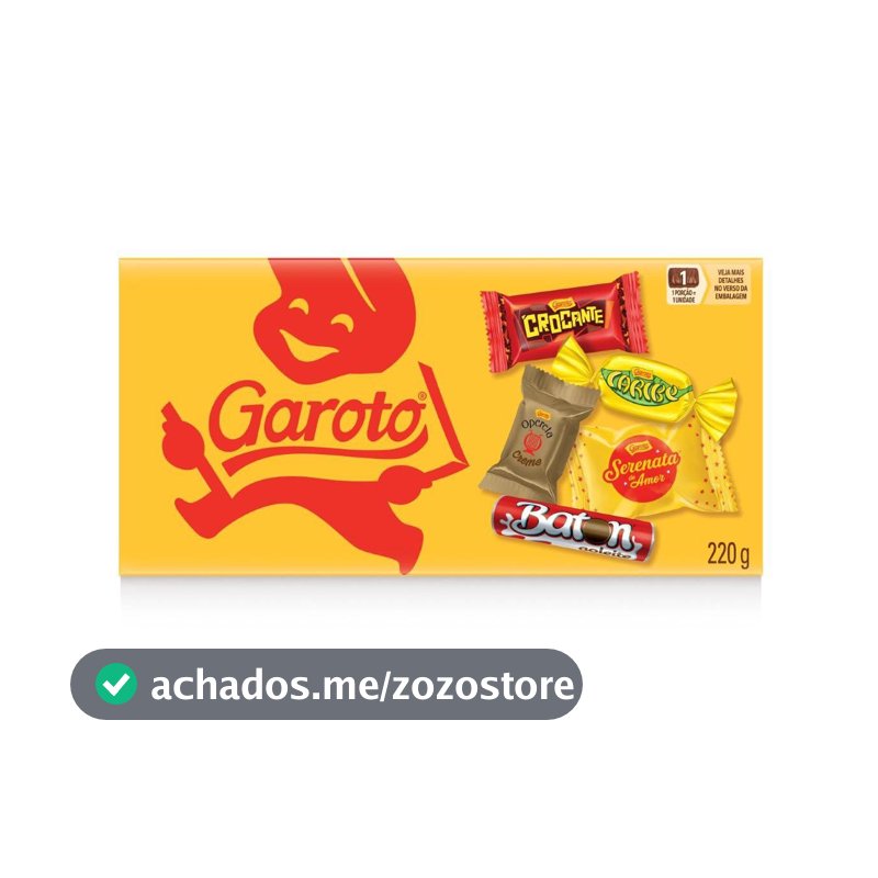 Bombom GAROTO Sortido Caixa 220g