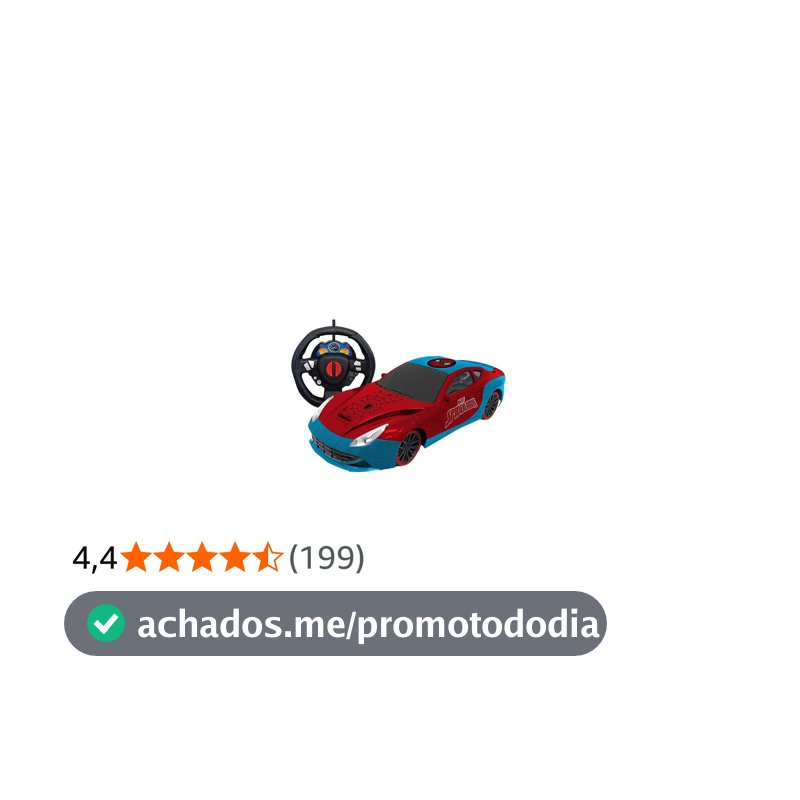 Candide, Carrinho de Controle Remoto com três funções, Homem-Aranha Autoracing