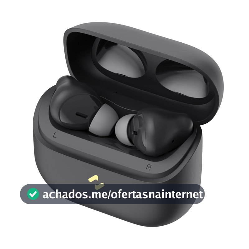 Fone de Ouvido Sem Fio HAVIT TW982 Bluetooth, Até 33 Horas de Duração da Bateria Preto