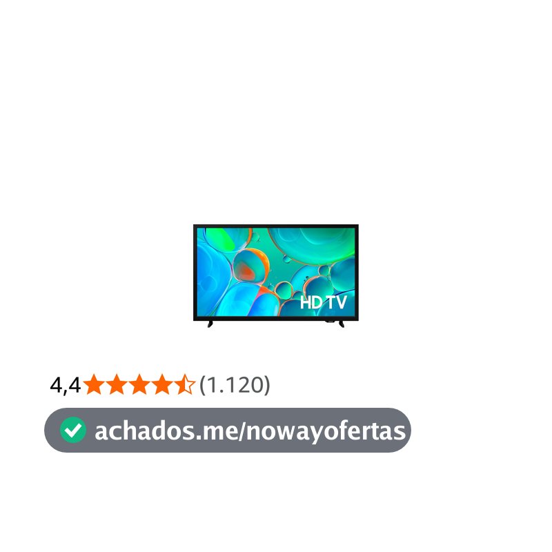 SMART TV SAMSUNG LED 32" HD LS32H5000FGXZD 2025 PLATAFORMA TIZEN BIVOLT