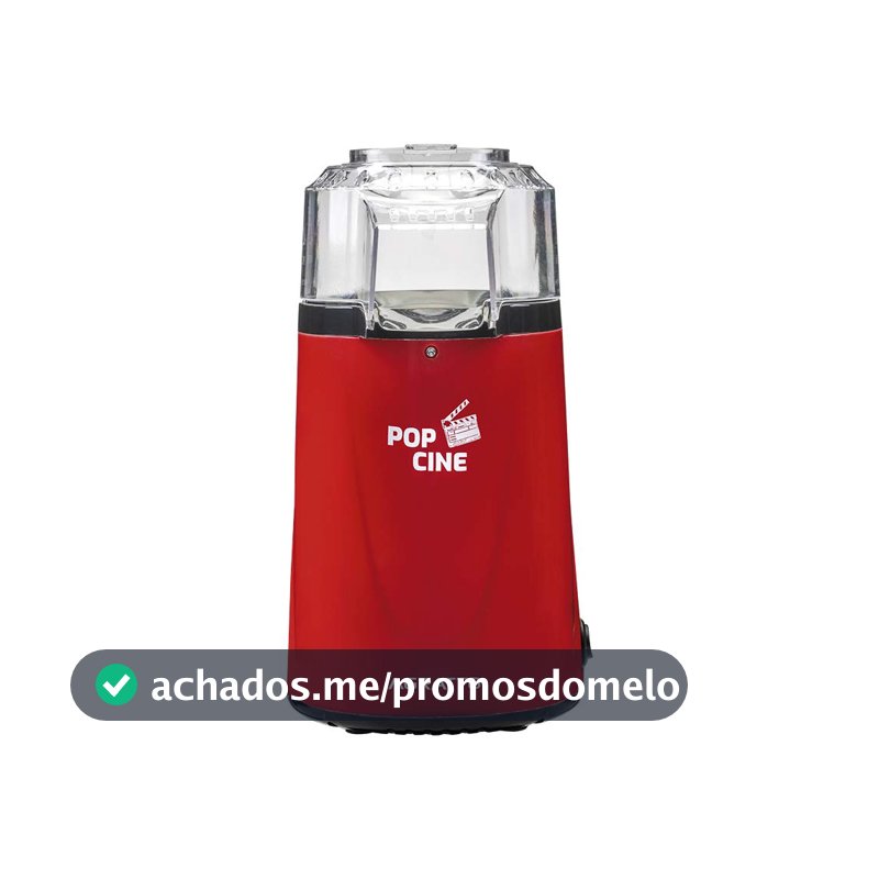 PIPOQUEIRA PO CINE PP01 VERMELHO COM DOSADOR 1200W 127V AGRATTO