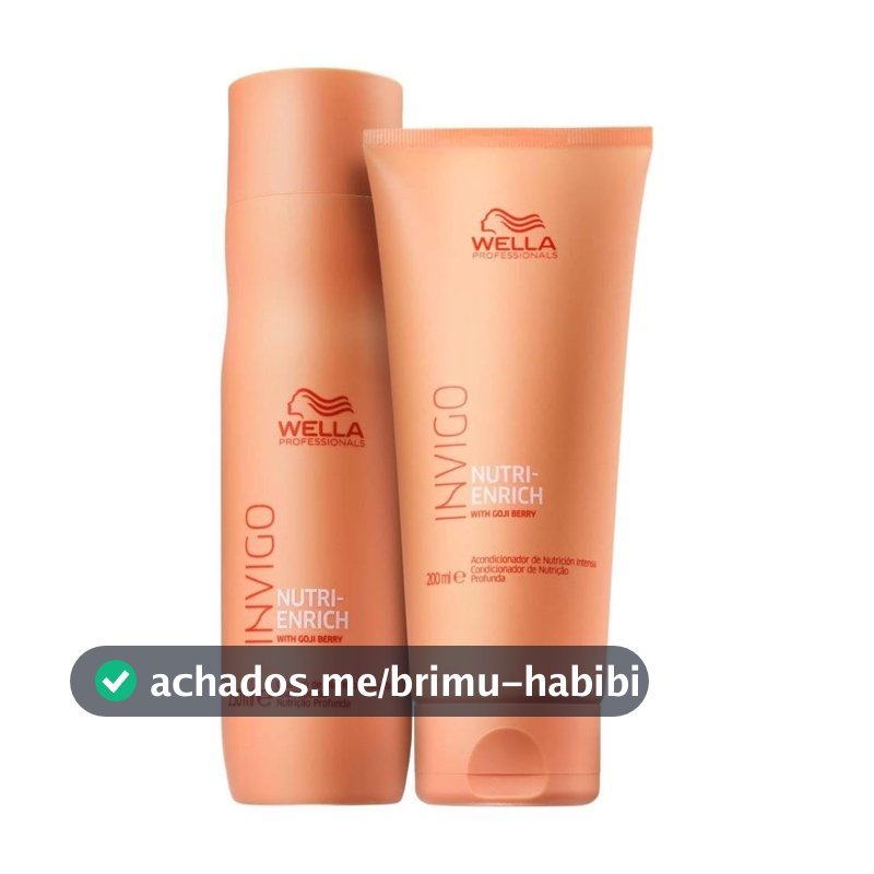 Kit Wella Professionals Invigo Nutri-Enrich Duo (2 Produtos)