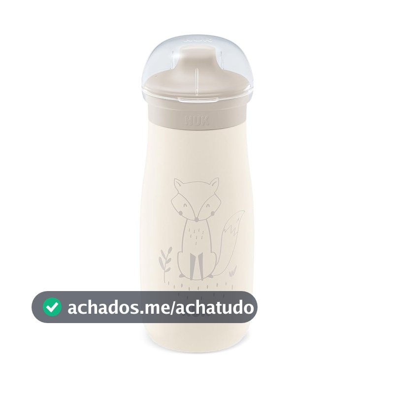 Copo Inox NUK Mini-Me Sip 300ml– Neutro