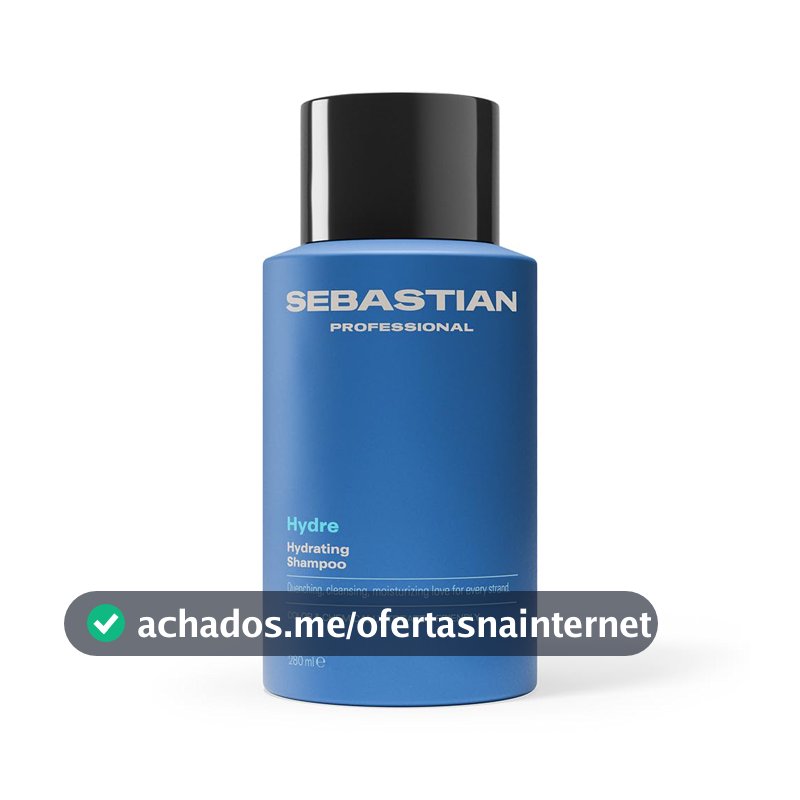 Sebastian Professional, Hydre, Shampoo de hidratação para cabelos ressecados e com frizz, 280ml