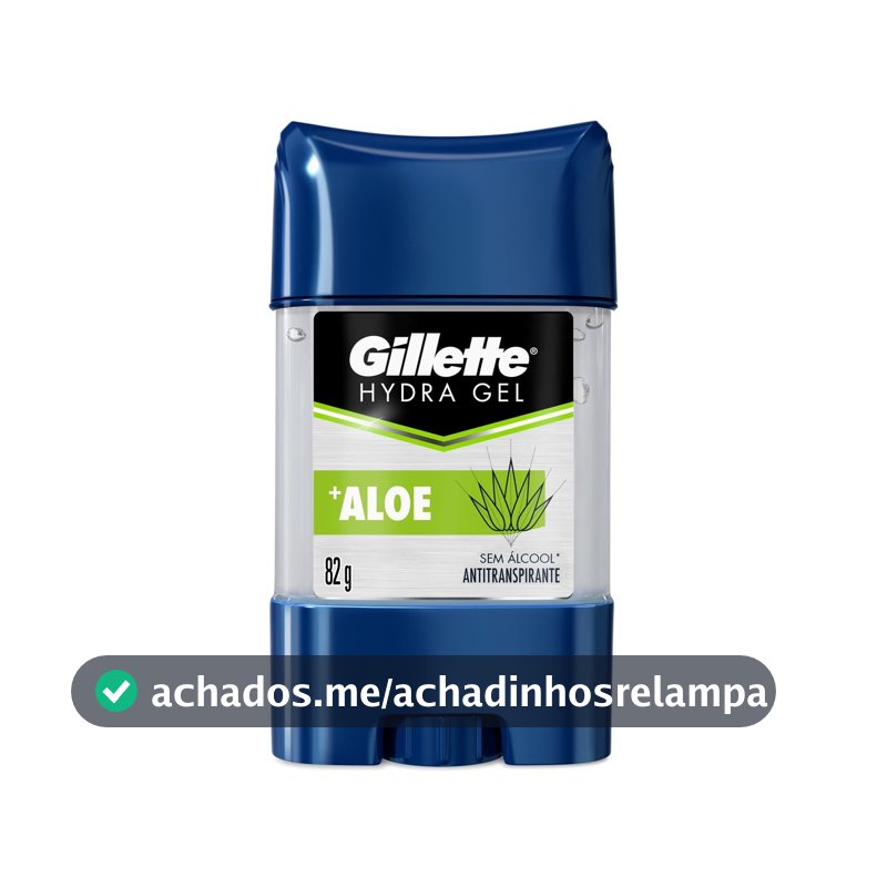 Gillette Desodorante Antitranspirante em Gel Aloe 82 g