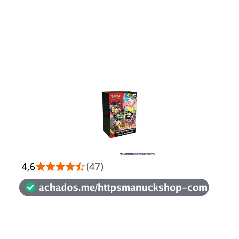 Pokémon TCG: Mega Evolução - Equilíbrio Perfeito - Booster Bundle - Português