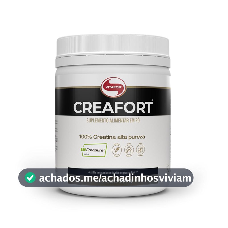 Vitafor - Creafort Creapure Creatina - 300g, Neutro
