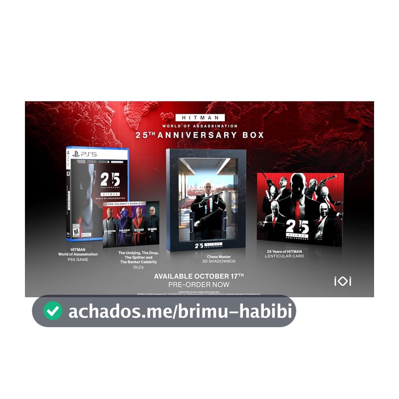Hitman: World of Assassination Anniversary Edition - PlayStation 5