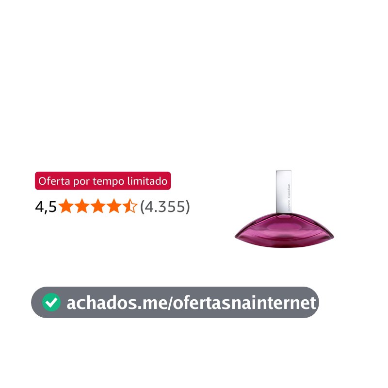 Calvin Klein Euphoria Feminino Eau De Parfum 100Ml,