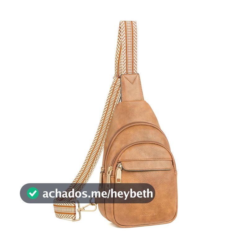 BOSTANTEN Bolsa tiracolo feminina pequena de couro PU com alça larga ajustável, proteção RFID, bolsos múltiplos e bolso traseiro antifurto