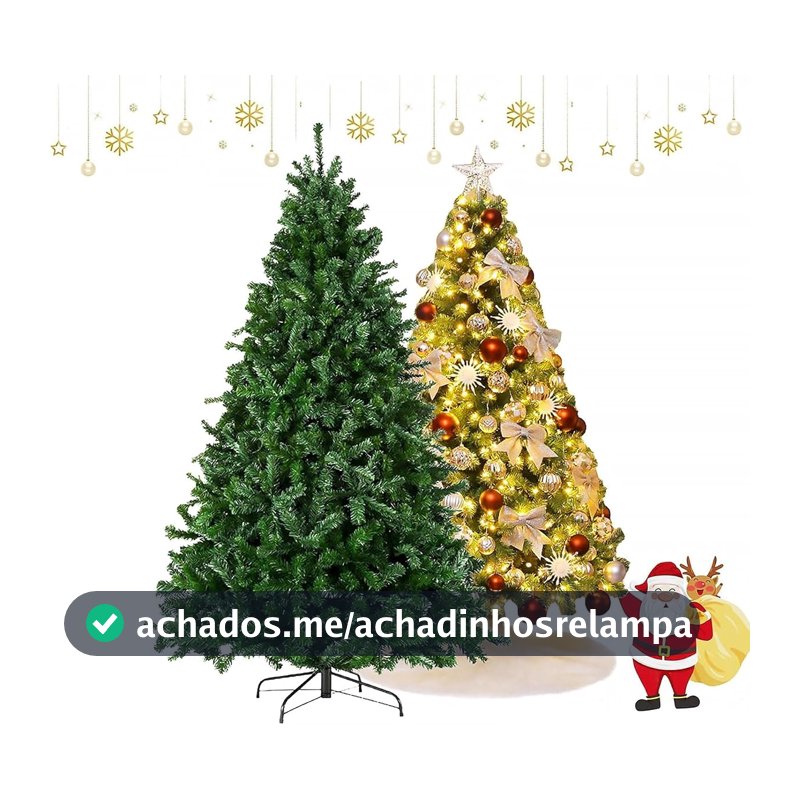 BEMMY Árvore De Natal, 1.8m 1000 Galhos Árvore De Natal, Arvore Pinheiro de Natal Verde Tradicional. A única Loja Autorizada "Bemmy-BR"