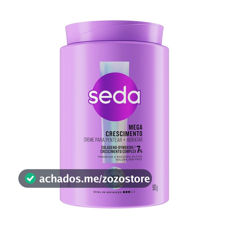 Seda Creme para Pentear Mega Crescimento 900g