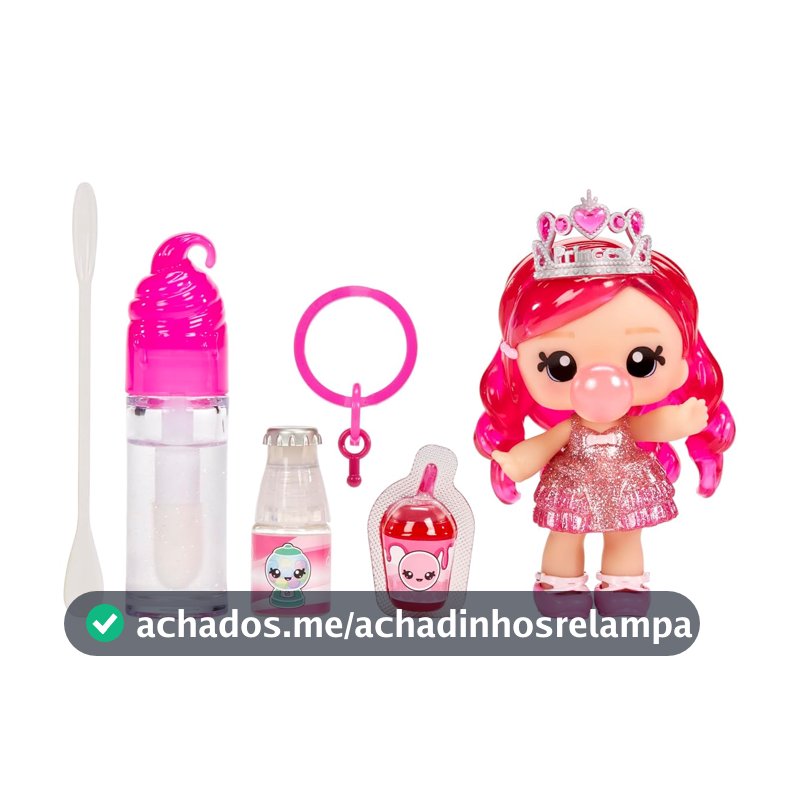 Boneca Yummiland Lipgloss Doll- Bianca Bubblegum 3+ MGA Entertainment