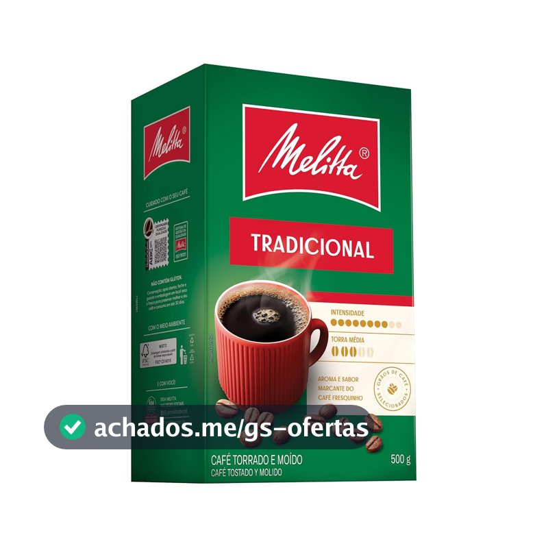 Café Tradicional Melitta Vácuo 500g