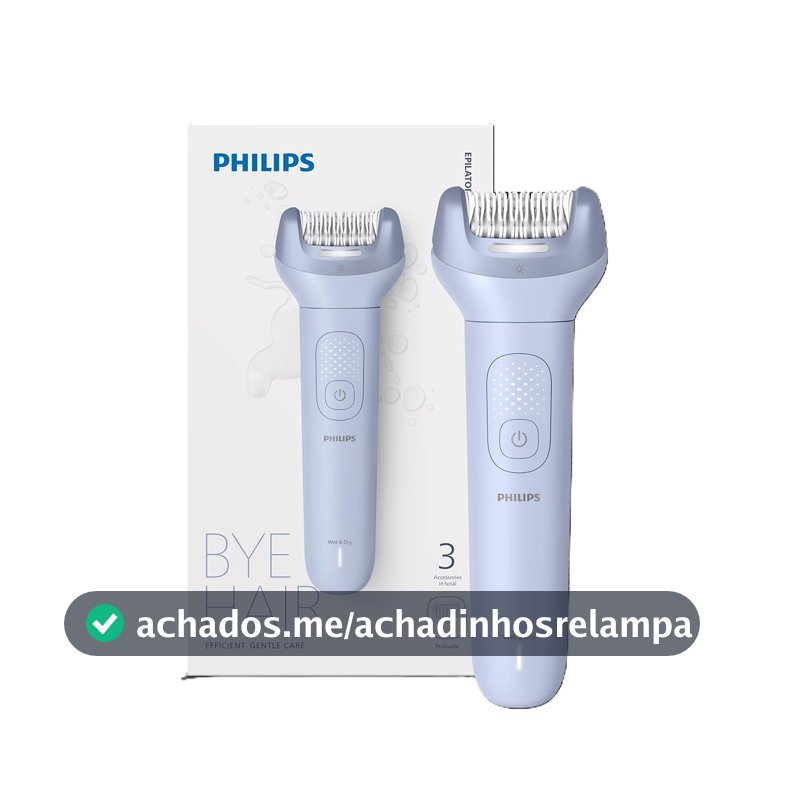 Depilador Feminino Philips Série 8000 ProGuide, Seco ou Molhado