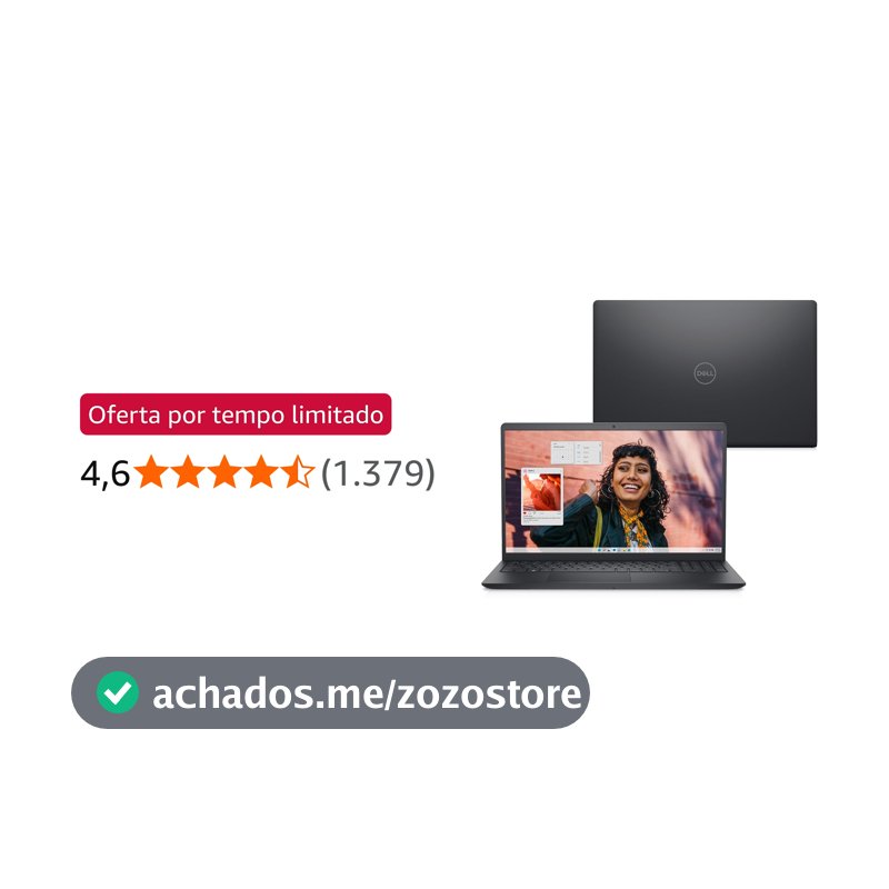Notebook Dell 15 15-I1300-A30P, Intel Core i5-1334U, Windows 11 Home