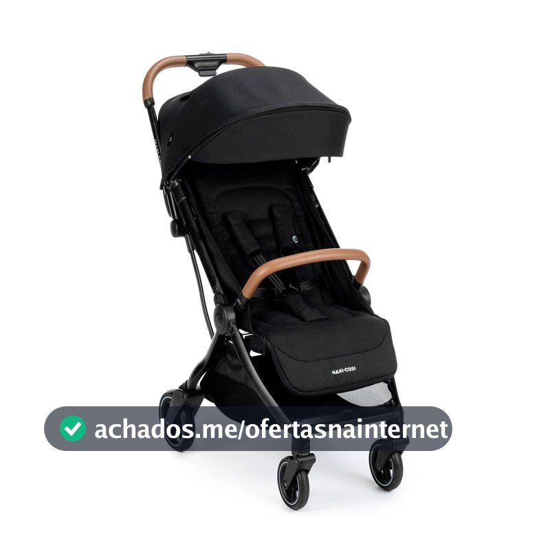 Carrinho de Bebê Maxi-Cosi, Eva³, Essential Black