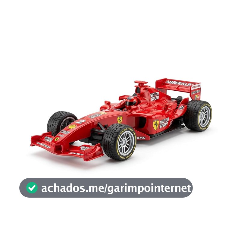 Carrinho Fórmula 1 com Som e Luz +3 Anos