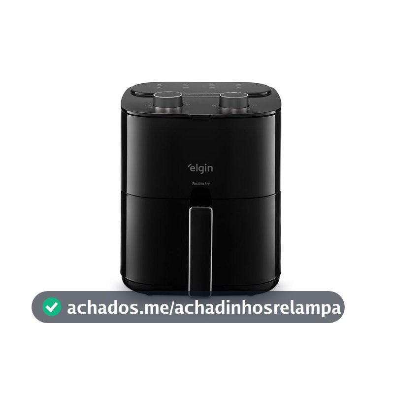 Fritadeira Elétrica Air Fryer Facilita Fry Elgin - 3.5 Litros, 110V
