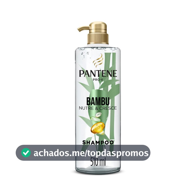 Pantene Pro-V Shampoo Bambu Nutre e Cresce 510 ml