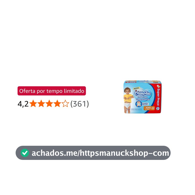 MamyPoko Fralda-Calça Superproteção XXG 22 Unidades