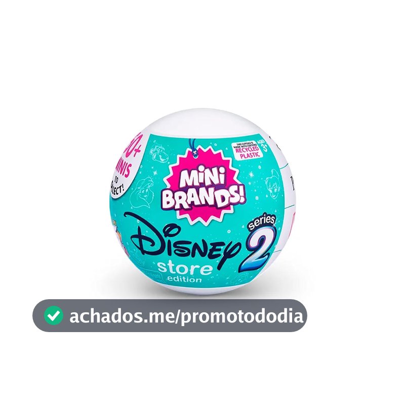 Candide, Mini Brands, Disney Store, Personagens, Acima de 3 anos - Com 5 Miniaturas
