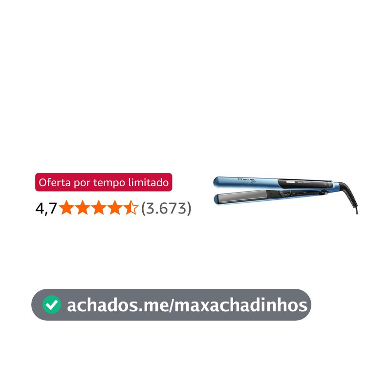 Britânia Prancha, Titanium Blue, 35w, Azul, Bivolt