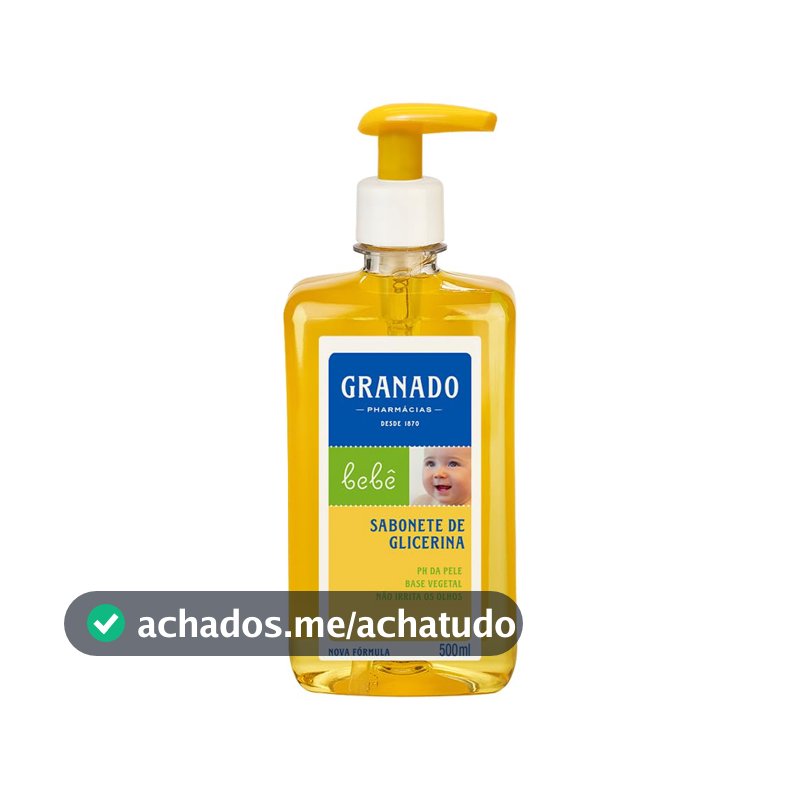 Granado Sabonete Líquido Bebê, Tradicional, 500ml