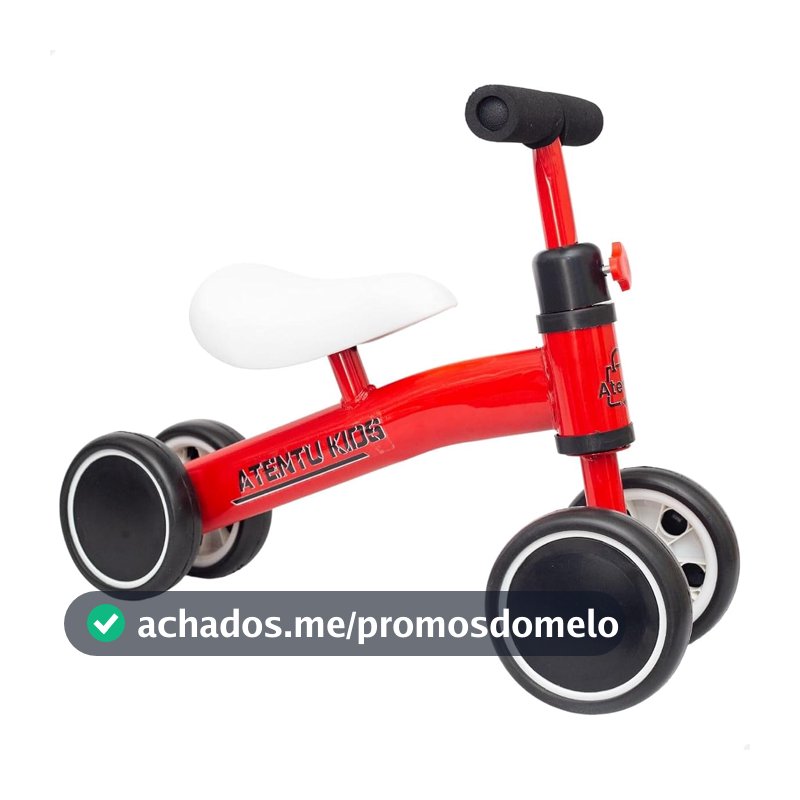 Bicicleta‎‎ Andador‎‎ Tico-Tico‎‎ De‎‎ Equilíbrio‎‎ Sem‎‎ Pedal‎‎ Infantil‎‎ 4‎‎‎ Rodas