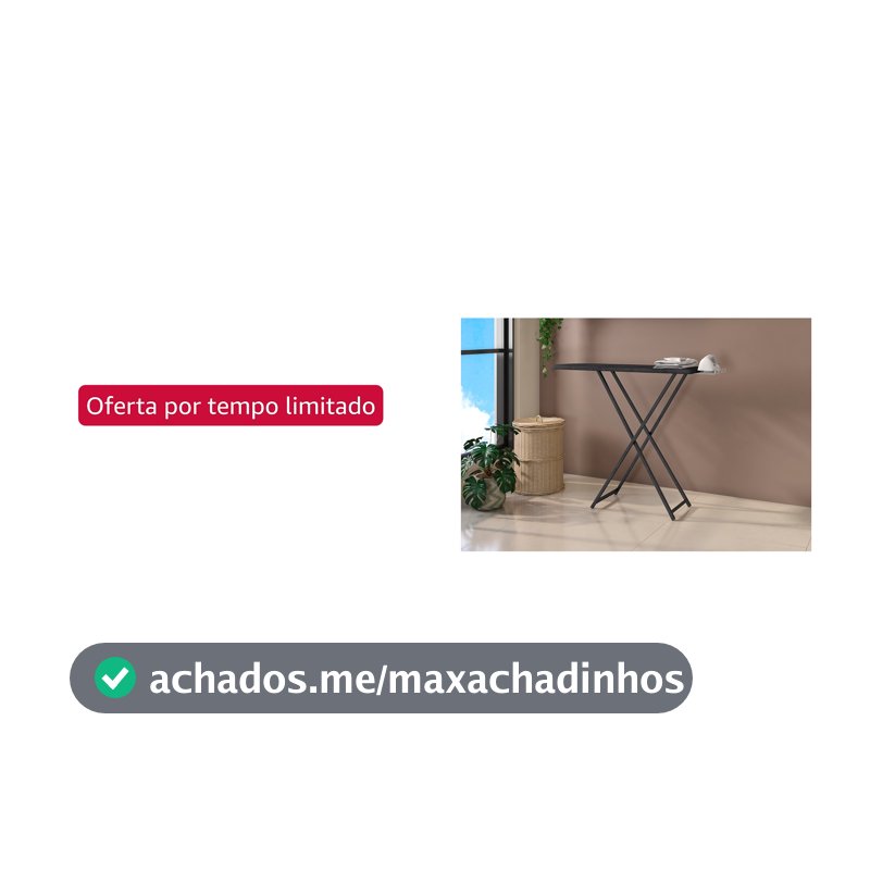 MESA DE PASSAR MADRI PT PRATA