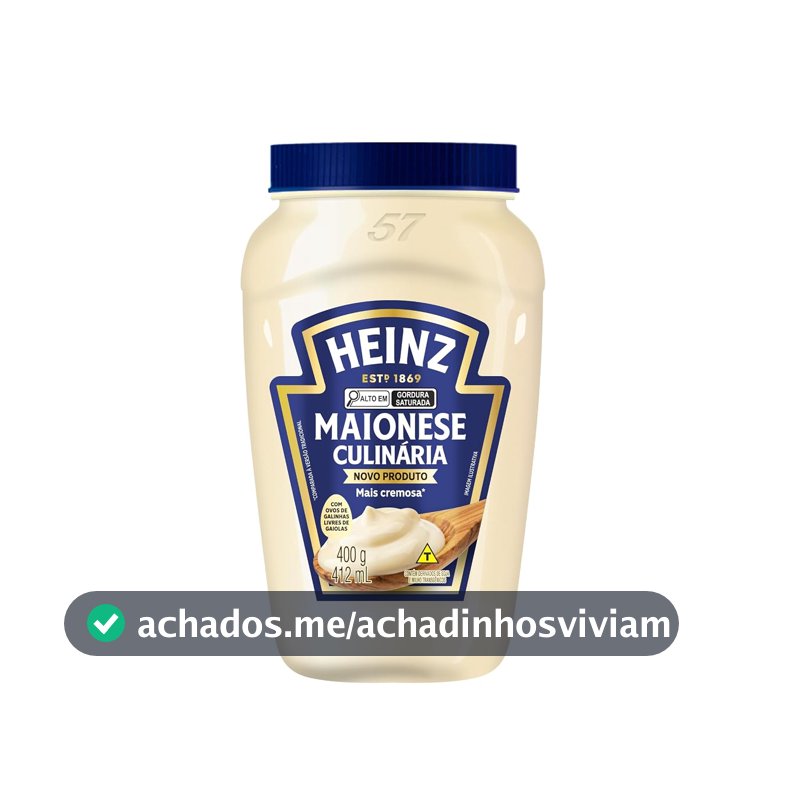Heinz Maionese Culinária 400G