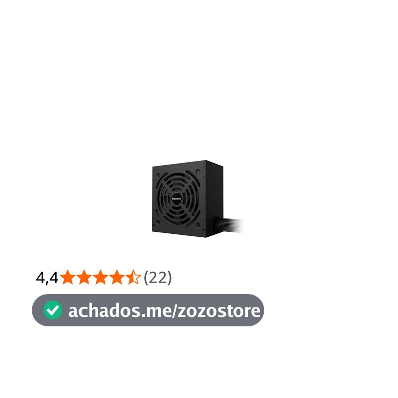 Fonte Gigabyte P650G PG5, 650W, 80 PLUS Gold, PFC Ativo, Preto - 28200-P65G5-1CBRR