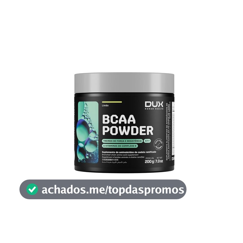 Dux Nutrition Bcaa Powder Limão - Pote 200 G