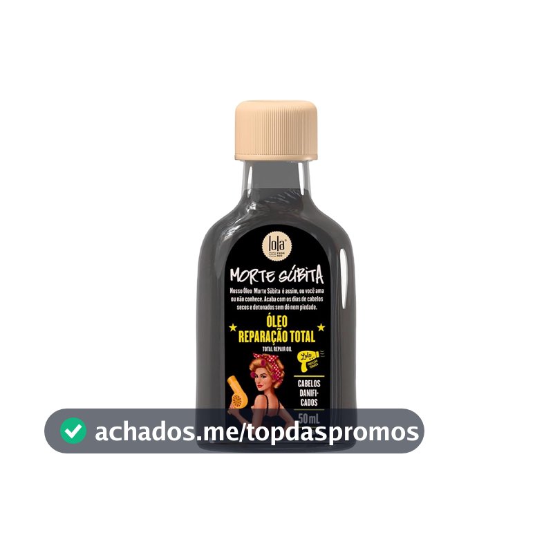 Lola From Rio Óleo Reparador Morte Súbita 50ml
