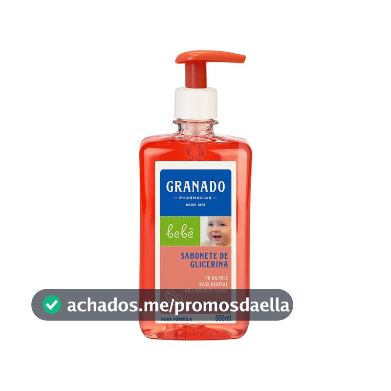 Granado Sabonete Líquido Bebê, Calêndula, 500ml