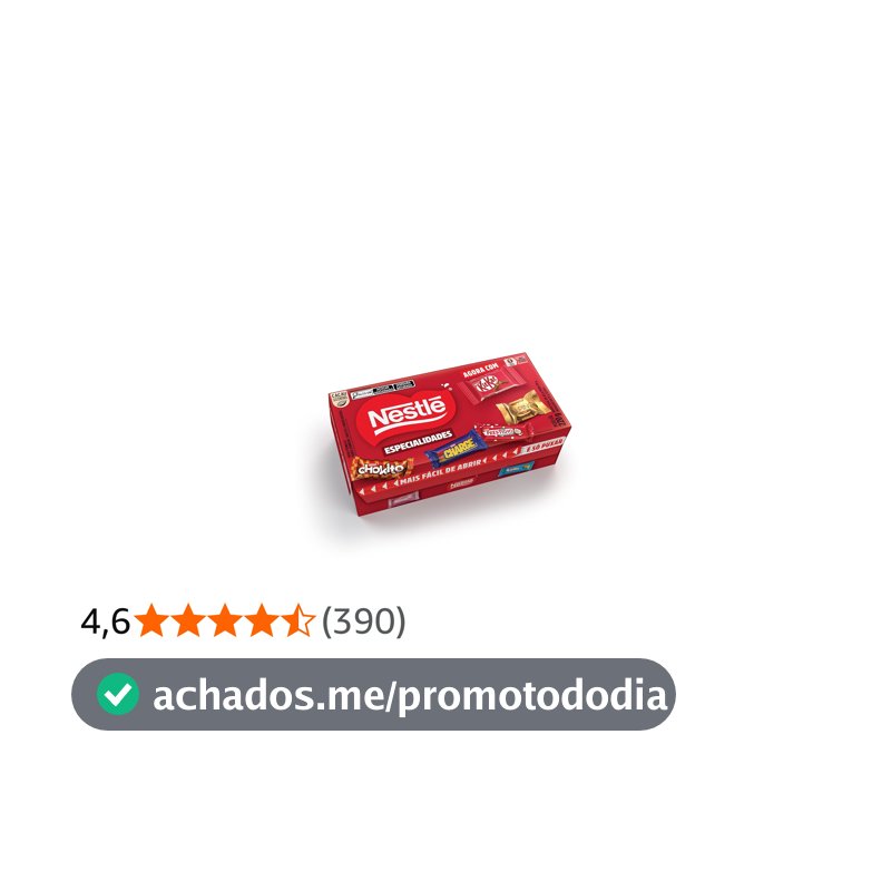 Bombom NESTLÉ Especialidades Caixa 220g