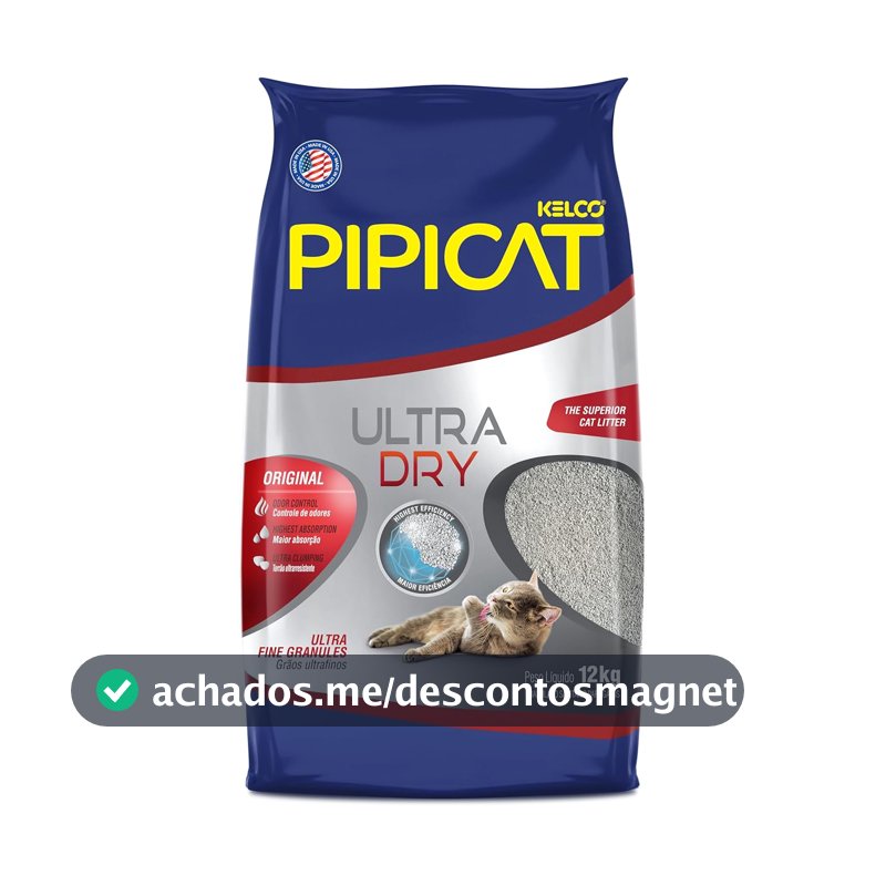 Pipicat Granulado Sanitario Ultra Dry 12 kg