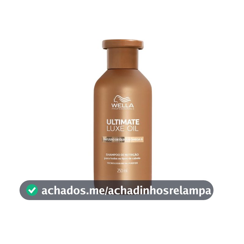 Shampoo Wella Professionals Ultimate Luxe Oil 250ml